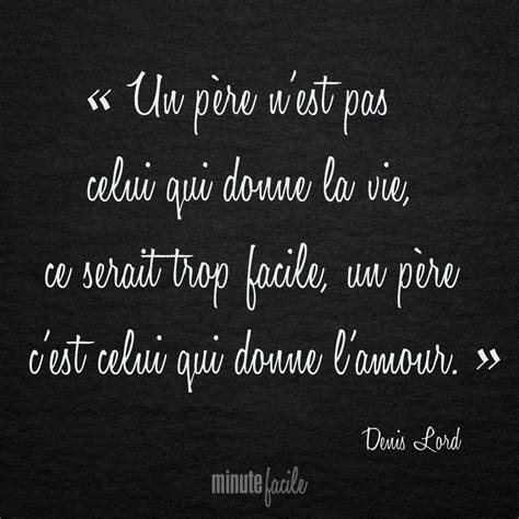 citation sur un pere